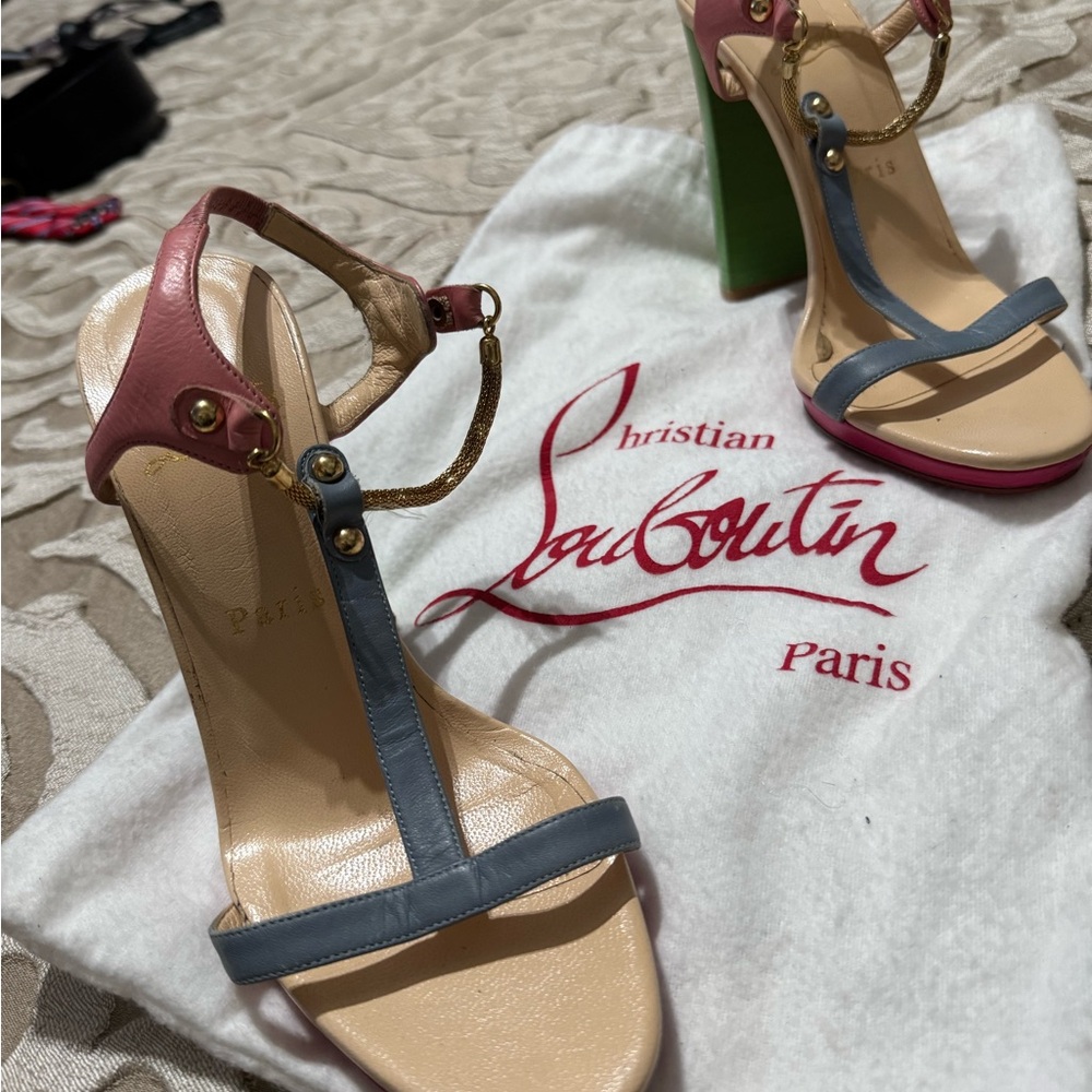 Christian Louboutin Women's Multicolor Sandals